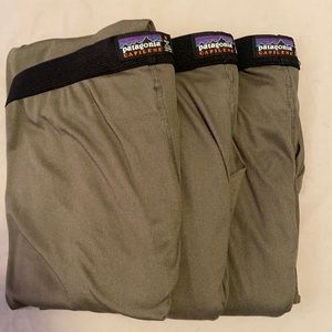 Patagonia capilene base layer pants.